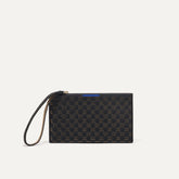 PLP |The Wallet Wristlet in Night Song, shown from the front.