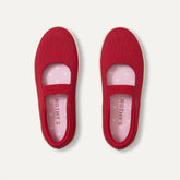 The Kids MJ Sneaker in Hot Sauce shown from the top.