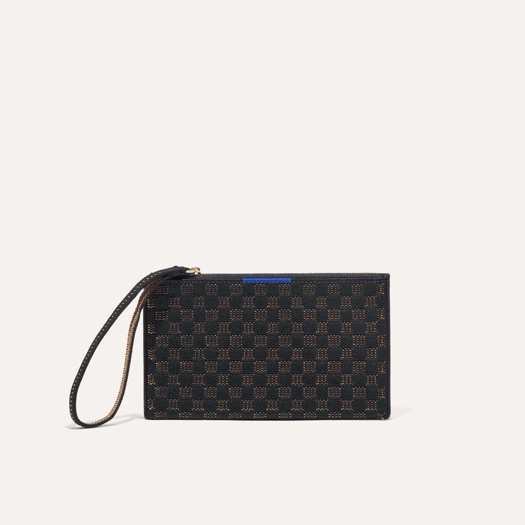 PLP |The Wallet Wristlet in Night Song, shown from the front.