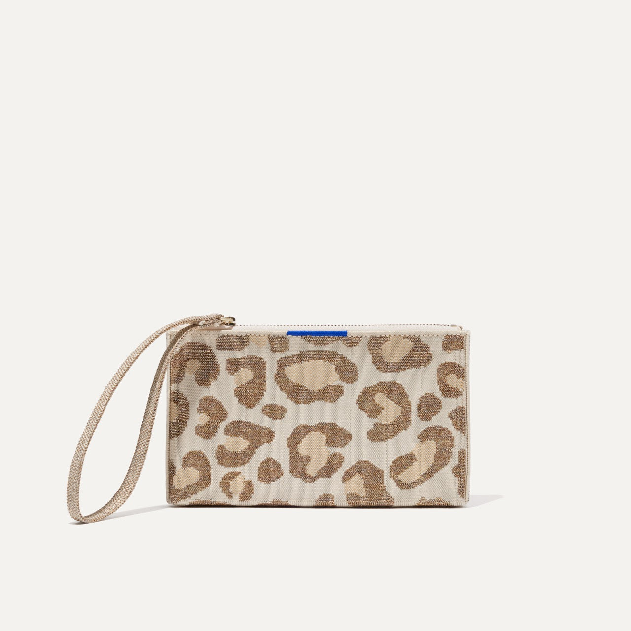 PLP |The Wallet Wristlet in Shimmer Cat, shown from the front.