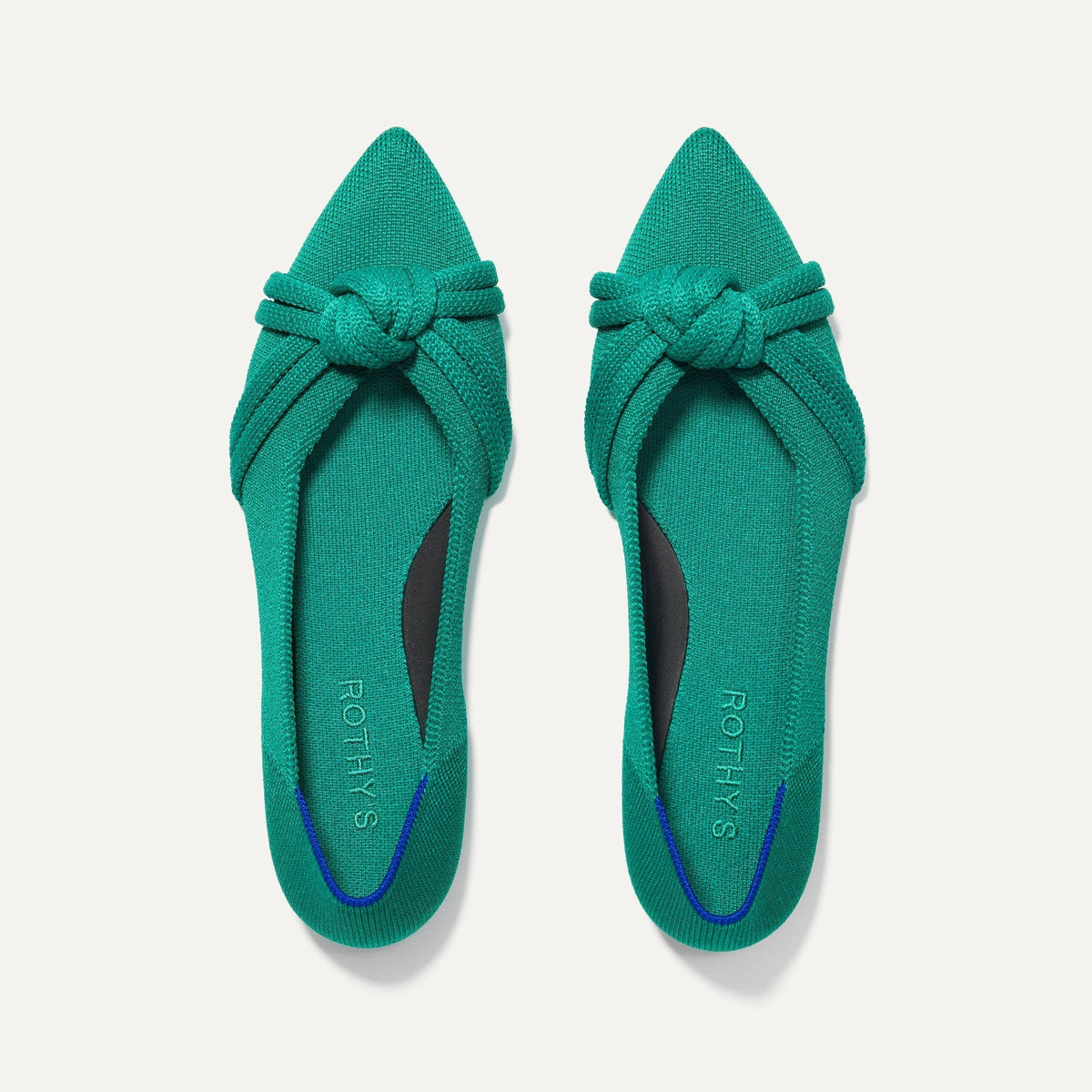 The Knot Point II in Sea Green shown from the top.