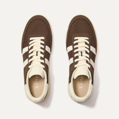 The Men's Court Sneaker in Dugout shown from the top. 