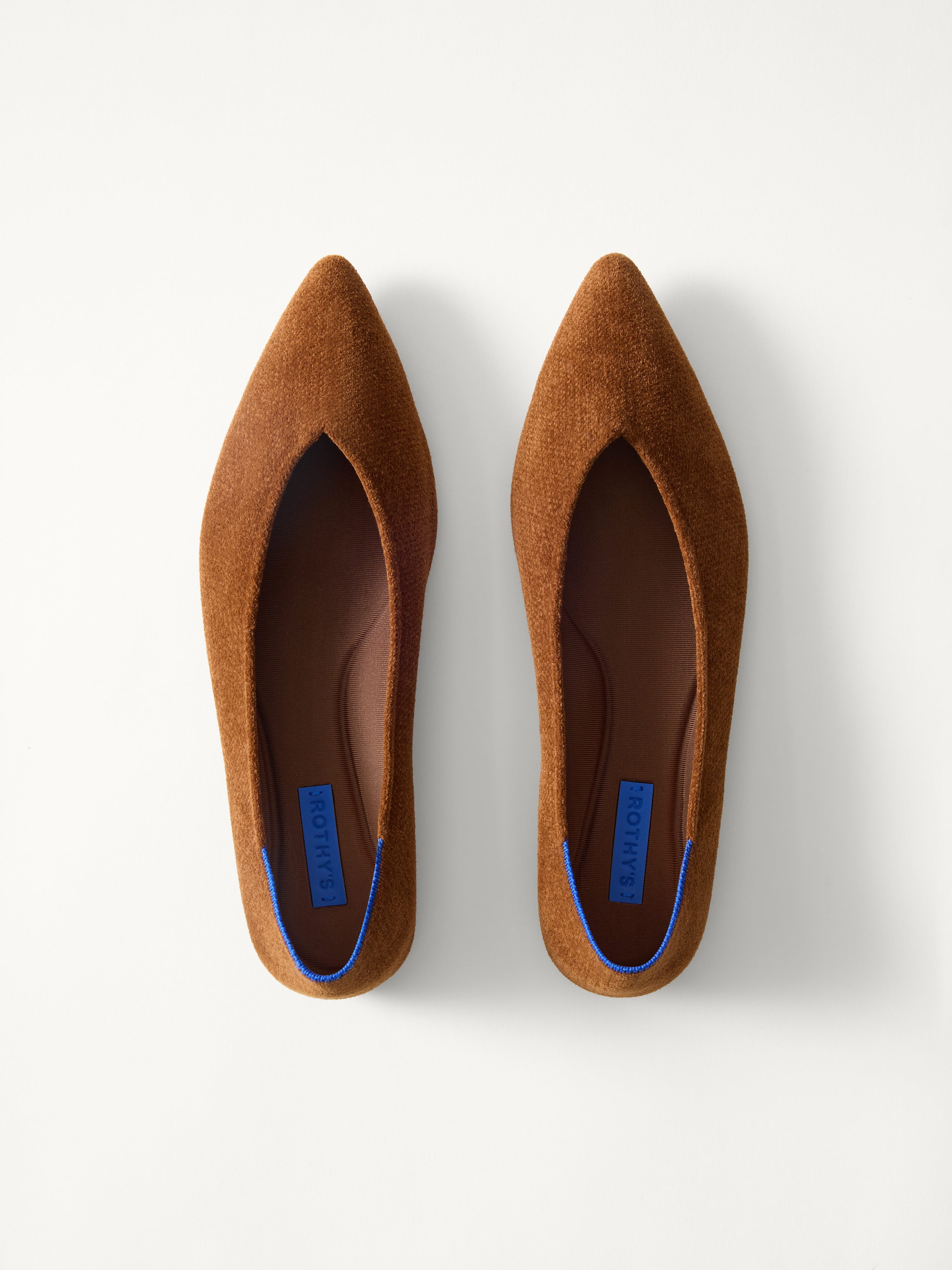 PLP | The Point III in ReVelvet Russet shown from the top.